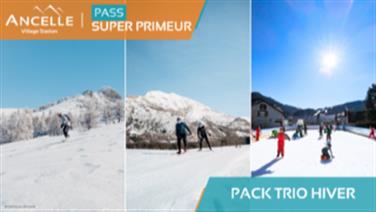 Image pour : SAISON SUPER PRIMEUR - PACK ALPIN-NORDIC-PATINOIRE (ANCELLE - ALPIN-NORDIC-PATINOIRE)